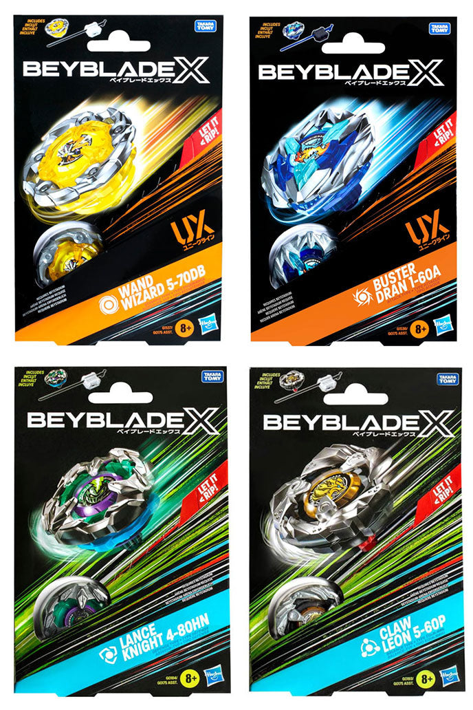 Beyblade X Starter Pack Top con Lanciatore 1pz Assortimento