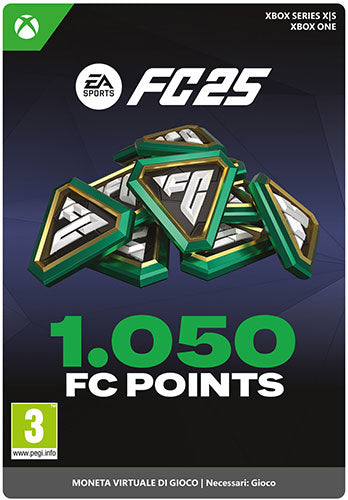 Microsoft C2C EA Sports FC 25 1050 FC POINTS IT PIN
