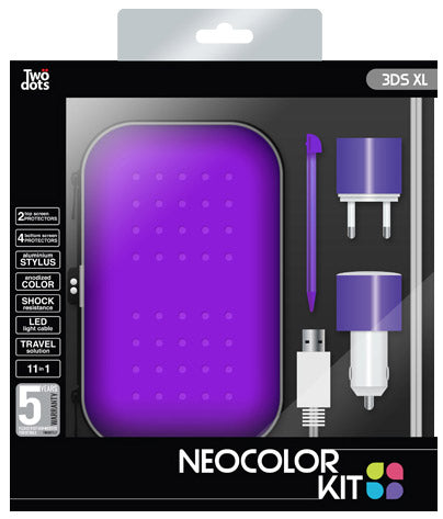 TWO DOTS Kit Color Violet 3DS XL