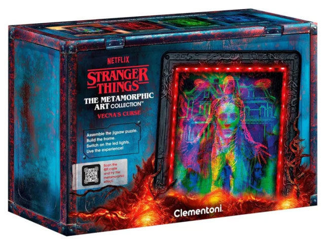 Puzzle 520pz Stranger Things Metamorphic Vecna Curse Led