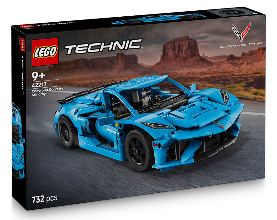 42217 Technic Chevrolet Corvette Stingray Blu RARE