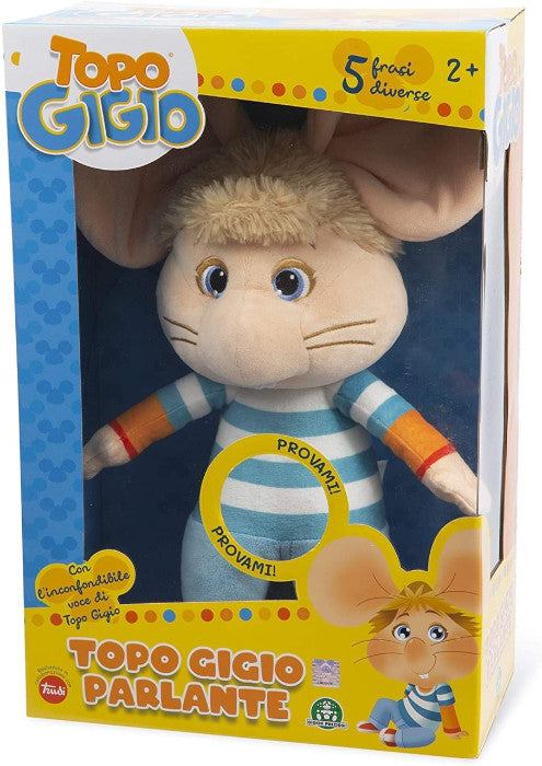 Peluche Topo Gigio Parlante 38cm