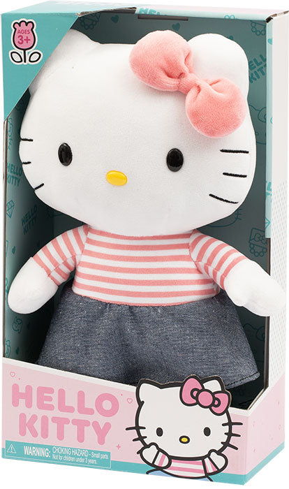 Peluche Hello Kitty Denim Skirt 30cm