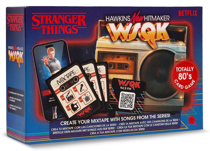 Gioco di Carte Stranger Things Hawkins New Hitmaker WSQK