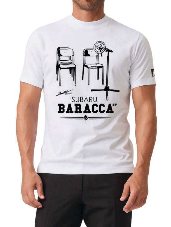 MYAGG T-Shirt Baracca Bianca XXL