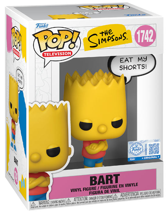 FUNKO POP The Simpsons Bart (Eat My Shorts!) 1742