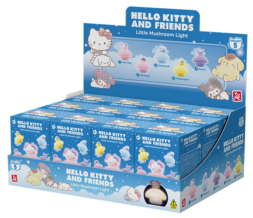 YuMe Lampada Hello Kitty Little Mushroom Series 1pz Ass.to