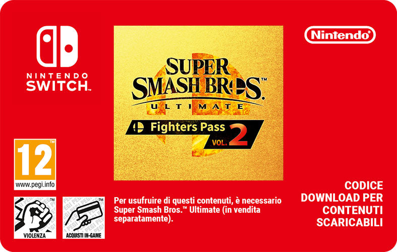 Super Smash Bros. Ultimate Fighters Pass Vol. 2 SWITCH PIN