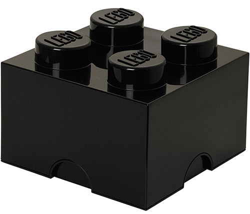 Contenitore LEGO Brick 4 Nero