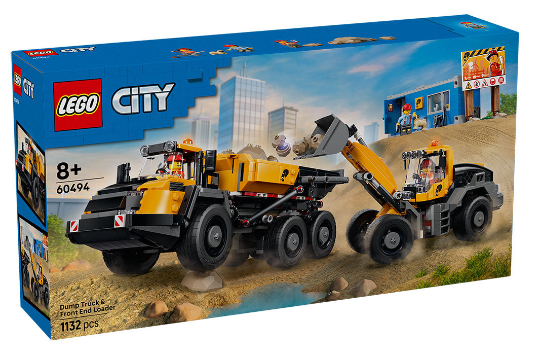 60494 City Big Camion Ribaltabile e Pala Meccanica