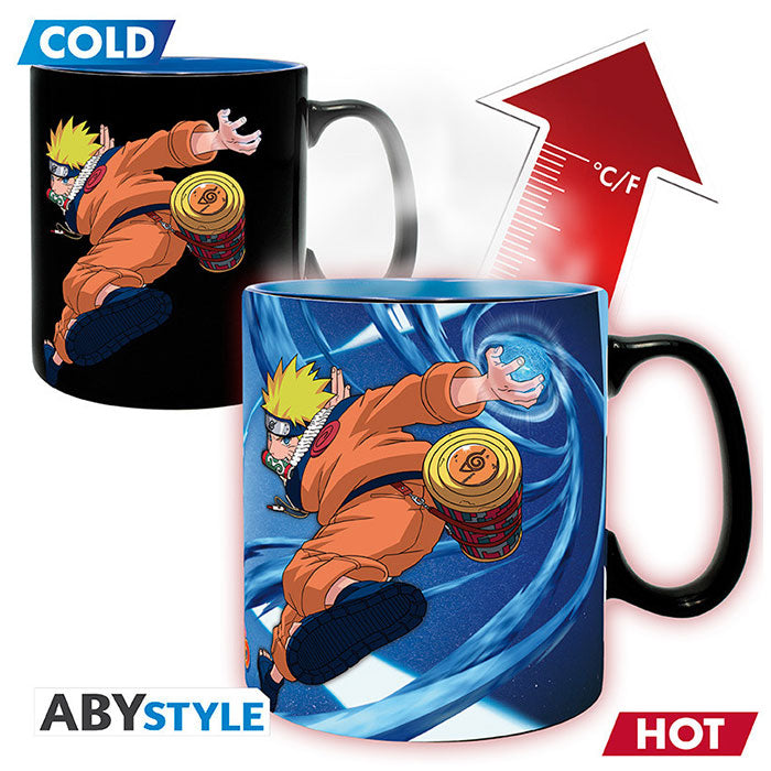 Tazza Cambia Colore Naruto & Sasuke Uchiha