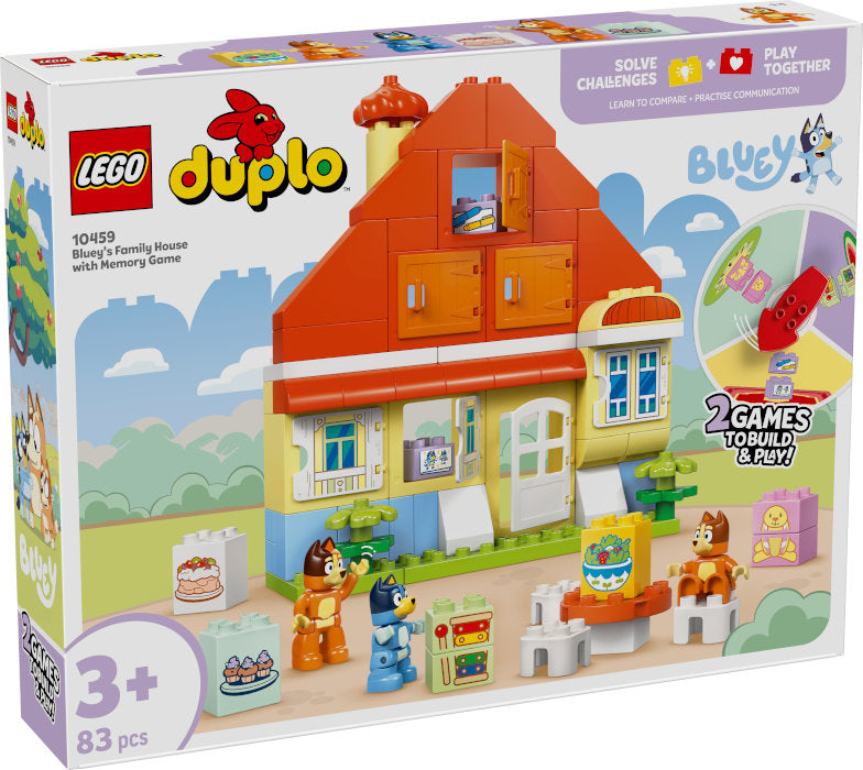 10459 Duplo Bluey Casa della Famiglia di Bluey Gioco Memoria