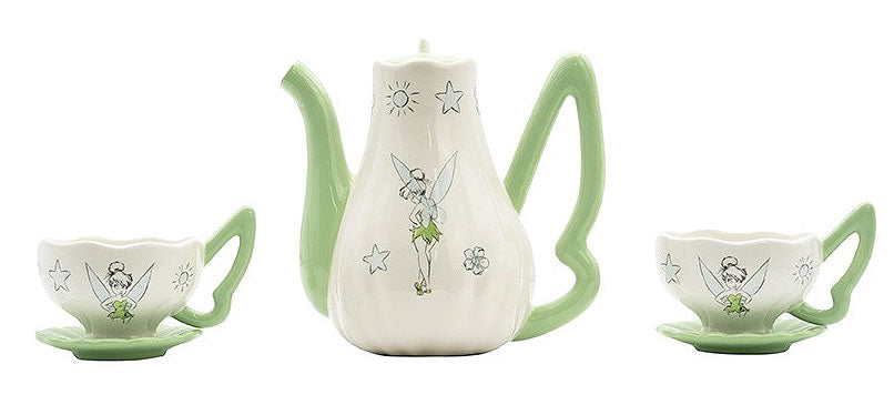 Set Teiera + 2 Tazzine Peter Pan Tinker Bell