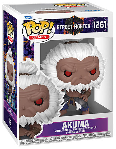 FUNKO POP Street Fighter Akuma w/Chase 1261