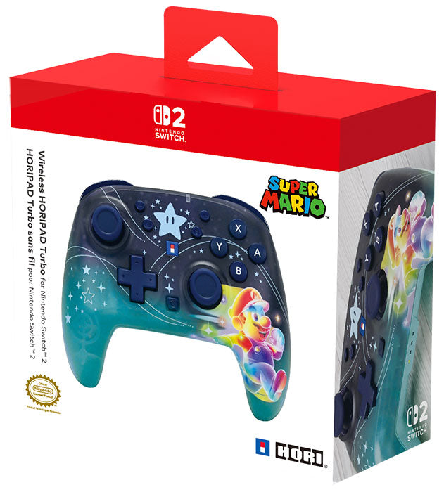 HORI SWITCH 2 Controller Wireless Horipad Turbo Super Mario