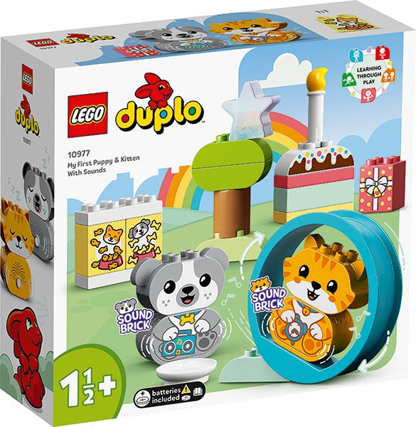 10977 Duplo Il Mio Cagnolino e Gattino
