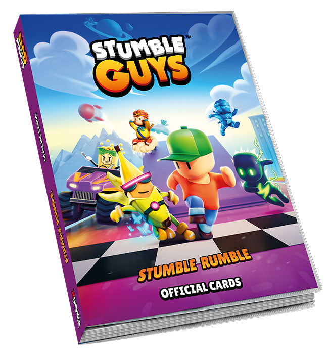 Stumble Guys Card Stumble Rumble Raccoglitore + 1 Busta