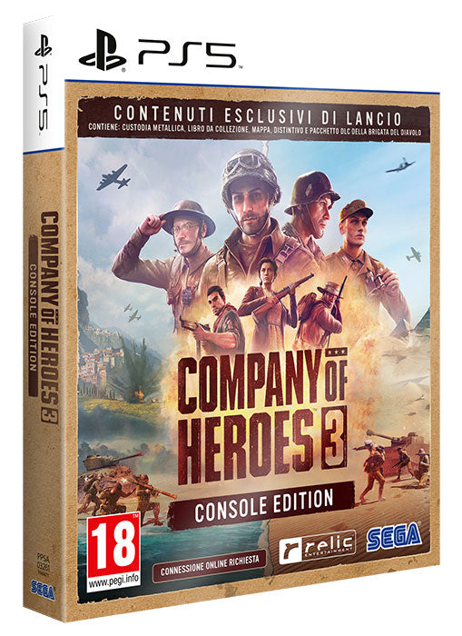 Company of Heroes 3 Launch Edition Metal Case