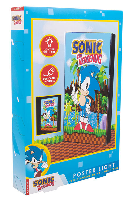Lampada Poster Sonic