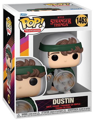 FUNKO POP Stranger Things S4 Dustin w/Shield 1463