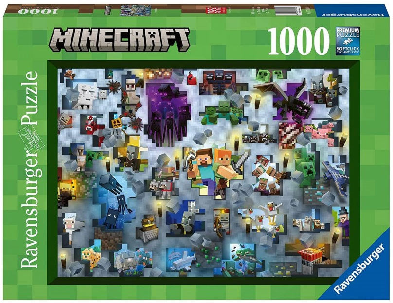 Puzzle 1000pz Minecraft Mobs