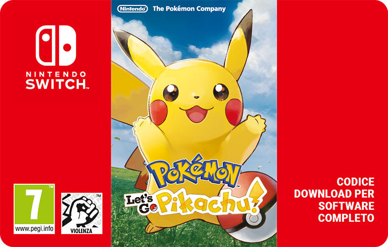 Pokemon Let's Go Pikachu! SWITCH PIN