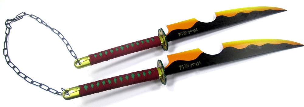 Spada Doppia Non Affilata Demon Slayer Tengen Uzui