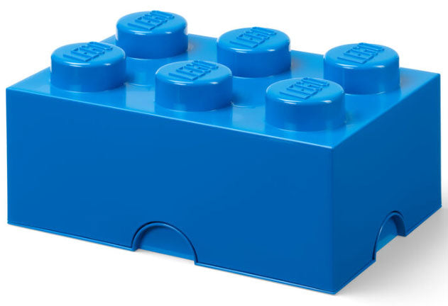 Contenitore LEGO Brick 6 Blu Brillante