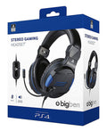 BB PS4 Cuffie con Microfono Stereo Gaming Black