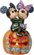 Mickey Mouse e Minnie Sulla Zucca Di Halloween