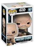 FUNKO POP Star Wars Rogue One Weeteef Cyubee 187