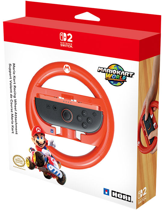 HORI SWITCH 2/SWITCH Coppia Volanti Joy-Con Mario