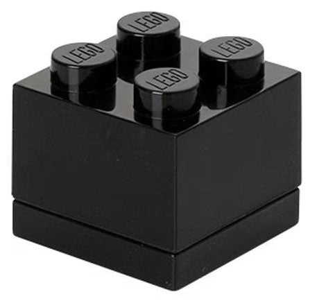 Contenitore LEGO Mini Box 4 Nero