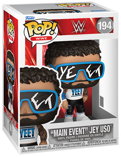 FUNKO POP WWE "Main Event" Jey Uso 194