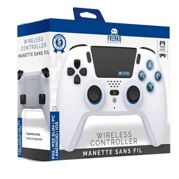 FREAKS PS5 Controller Wireless White LED