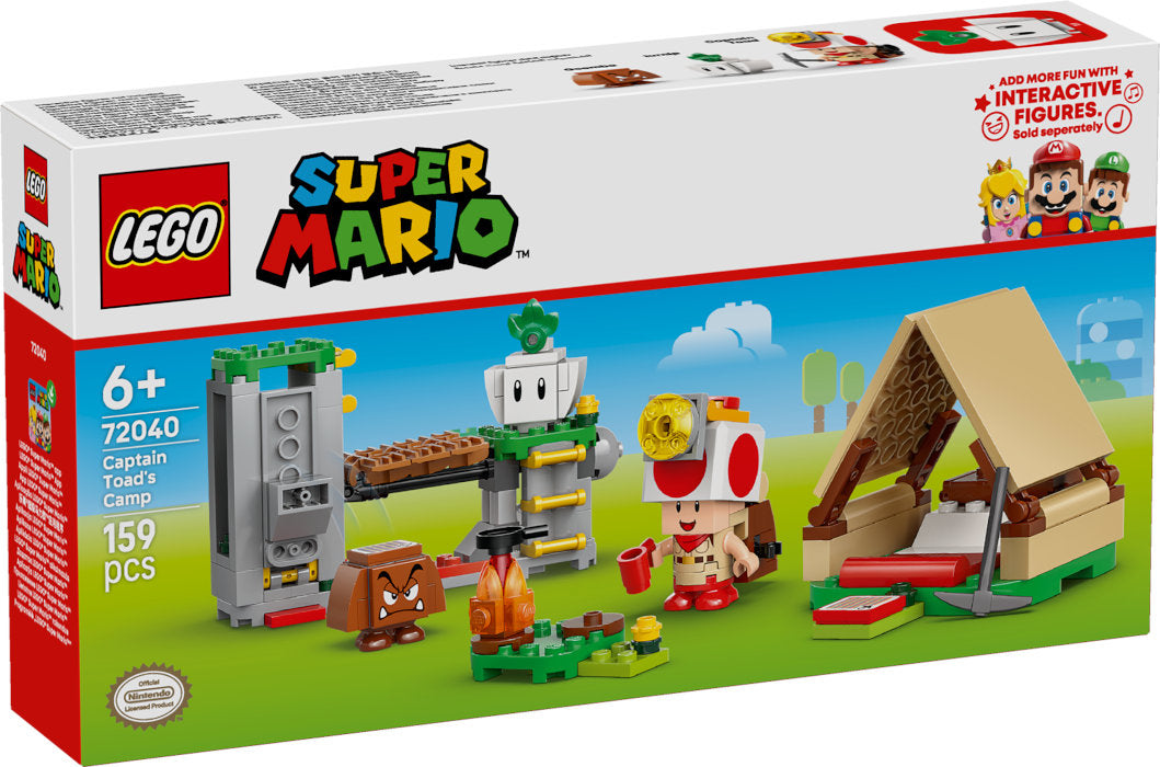 72040 Super Mario In Campeggio con Capitan Toad