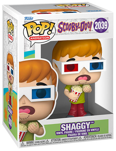 FUNKO POP Scooby-Doo Shaggy (In 3D Glasses) 2039