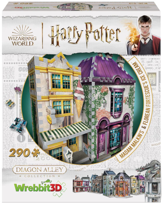 Puzzle 3D 290pz Harry Potter Madam Malkin's & Florean