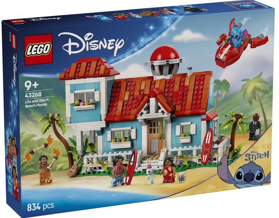 43268 Disney Stitch Casa sulla Spiaggia di Lilo e Stitch