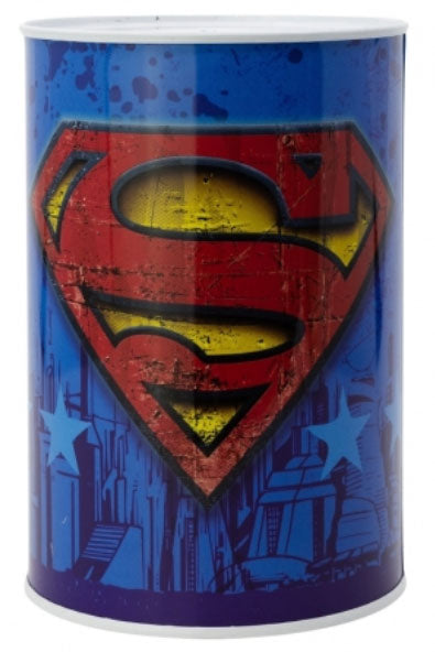 Salvadanaio Metallico Superman
