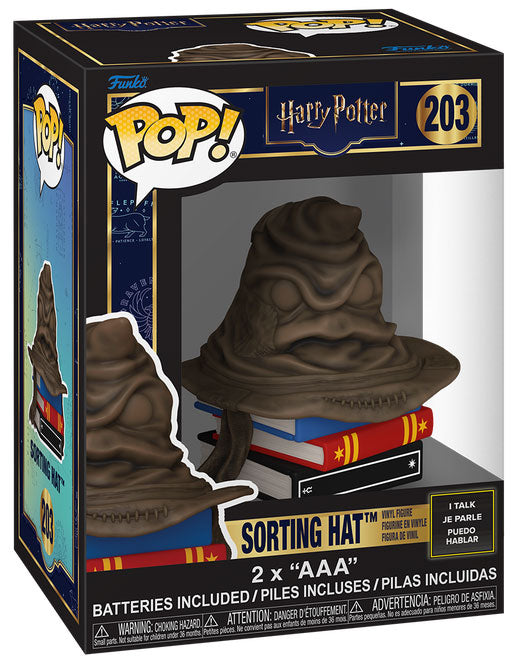 FUNKO POPS Harry Potter Sorting Hat w/Sound 203