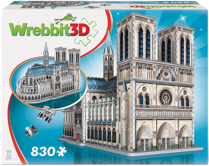 Puzzle 3D 830pz Notre Dame de Paris