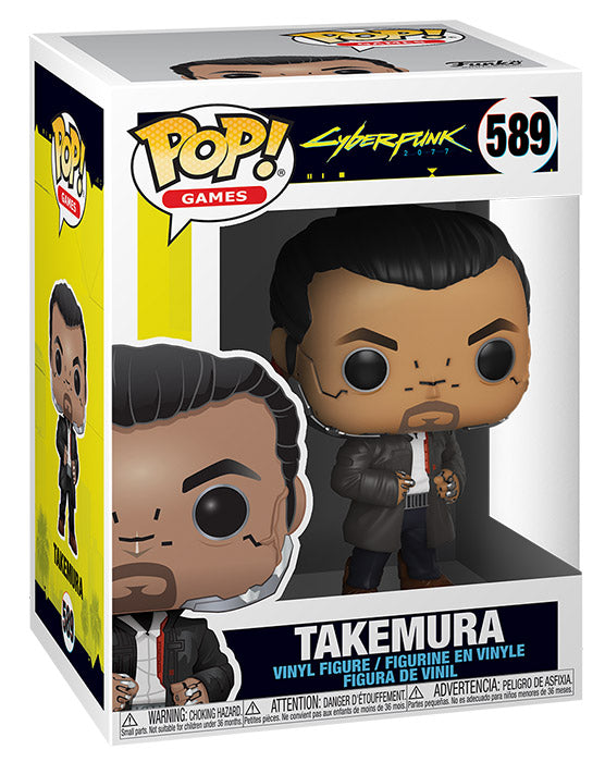 FUNKO POP Cyberpunk 2077 Takemura 589