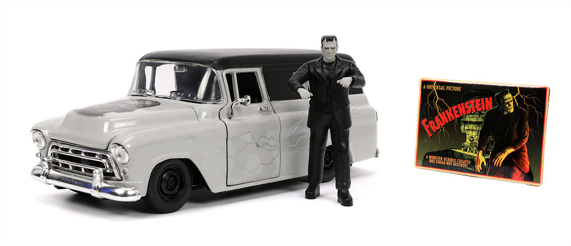 JADA Frankenstein Chevy Suburban Scala 1:24 + Frankenstein