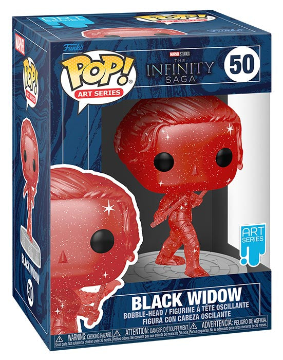 FUNKO POPS Art Series Infinity Saga Black Widow Bobble 50