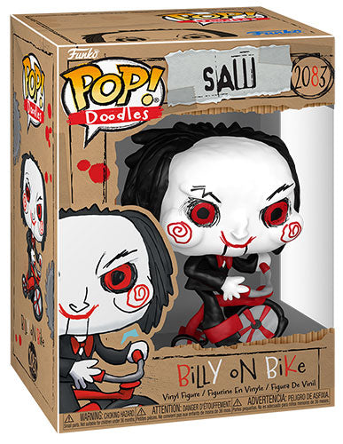 FUNKO POP Saw Billy on Bike (Doodles)