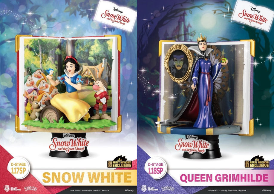 D-Stage Story Book Series Disney Biancaneve e The Evil Queen