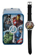 Orologio da Polso Analogico Marvel Avengers Cinturino Pelle
