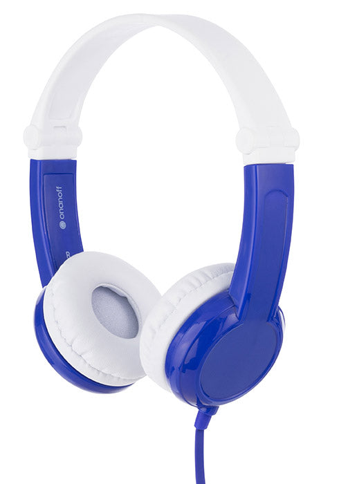 BUDDYPHONES Cuffie con Microfono Connect Pieghevole Blu