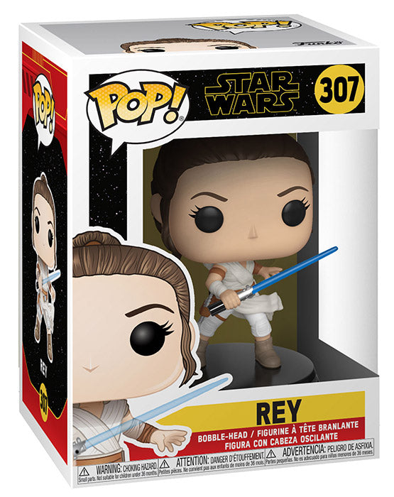 FUNKO POP Star Wars Rise of Skywalker Rey Bobble 307